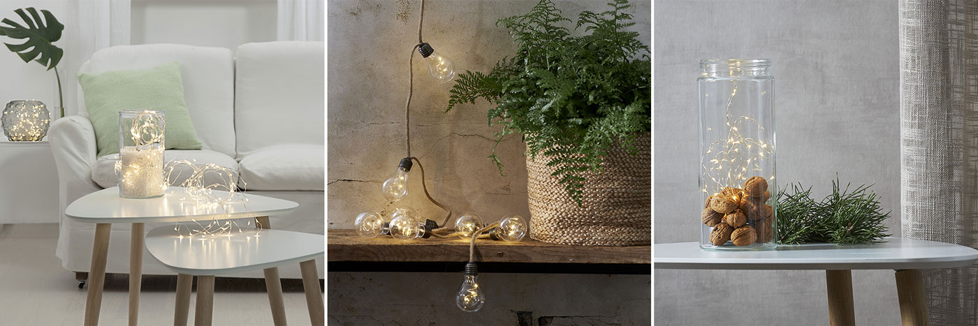 Erleuchte Dein Zuhause mit der bunten LED-Lichterkette Lampions